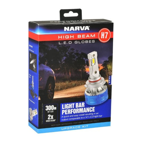 LED GEN III CONVERSION KIT H7 12/24V HIGH BEAM ONLY - NARVA