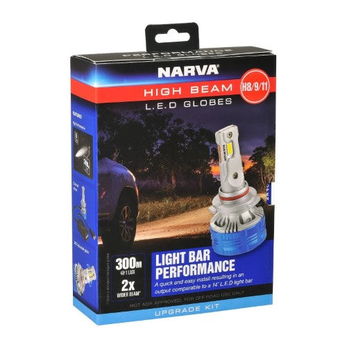 LED GEN III CONVERSION KIT H8/9/11 12/24V HIGH BEAM ONLY - NARVA