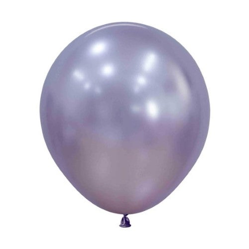 Sempertex 45cm Silk Light Amethyst Latex Balloons 850- 6 Pack - Pack of 6