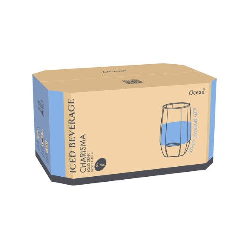 Eco Charisma Hiball Tumbler 415ml - Set 6 - Ocean
