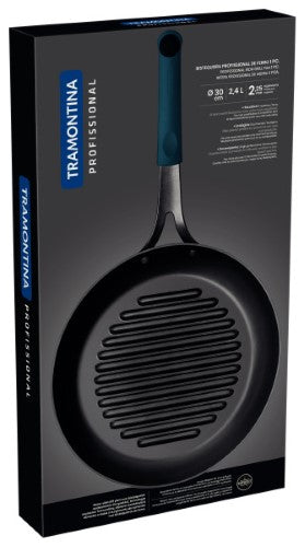 Professional Induction Iron Skillet Grill 30cm 2.4l - Tramontina