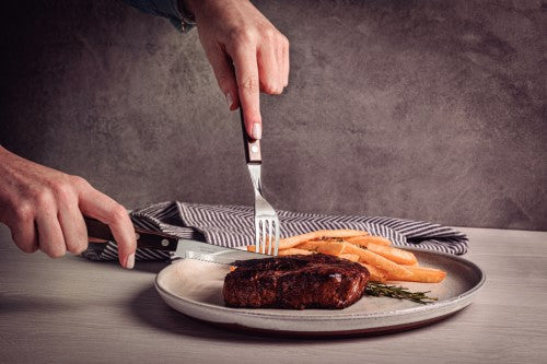 Churrasco Steak Knife Serrated Narrow Blade 11cm - Tramontina