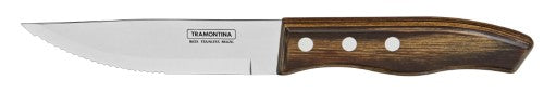 Churrasco Steak Knife Grande Half Tang Polywood Brown 5", 12cm - Tramontina