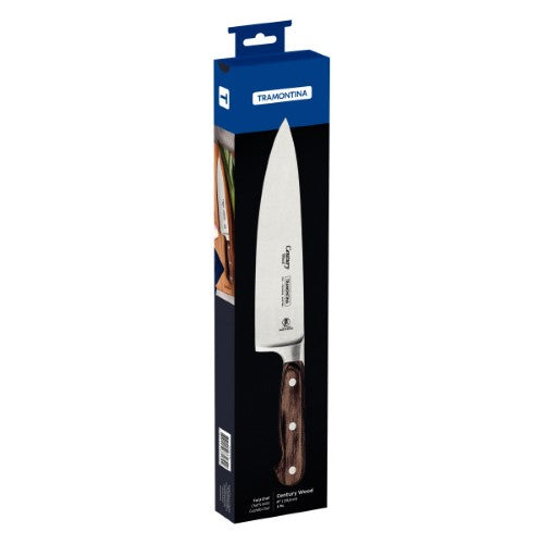 Century Wood Chefs Knife 8", 20cm - Tramontina