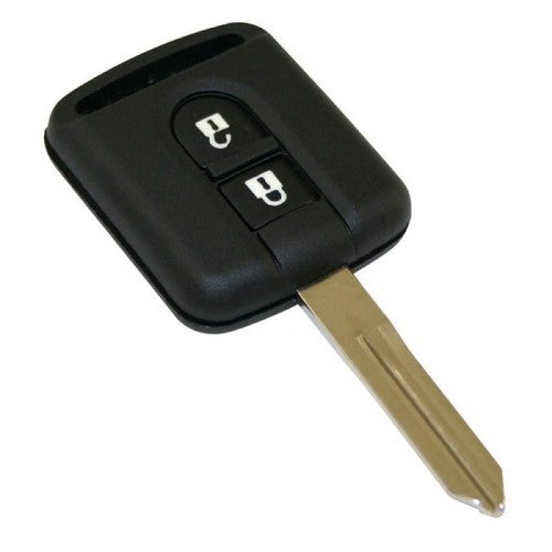 Shell & Key Replacement 2 Button Nissan