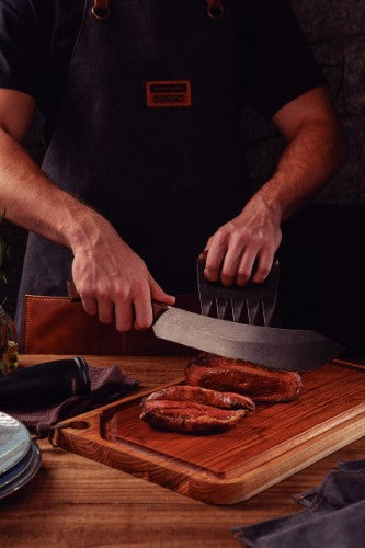 Churrasco Black Collection Meat Knife, 10", 24cm - Tramontina