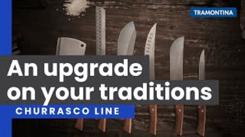 Churrasco Black Collection Meat Knife, 10", 24cm - Tramontina