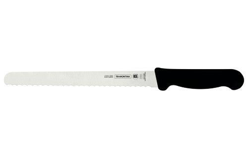 Professional Master Black Bread Knife 10", 25cm - Tramontina