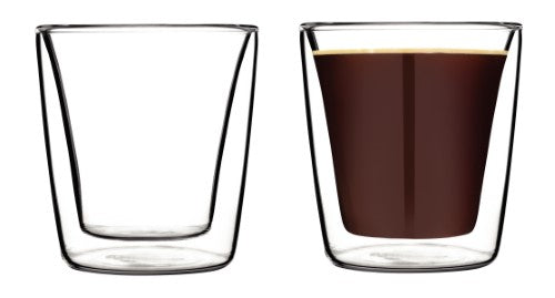 Double Wall Espresso Glass 85ml - Set 2 - Tramontina