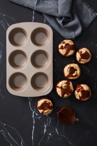 Ceramabake Texas Muffin 6 Cup - Stanley Rogers