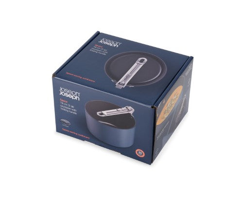 Space 19cm/2.9qt Non-Stick Induction Saucepan & Lid - Joseph Joseph