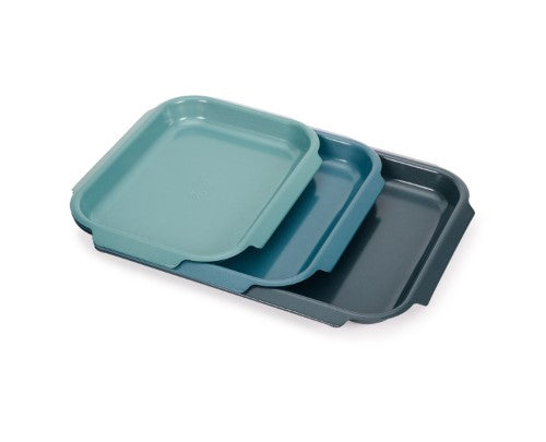 Nest Bake 3pc Baking Tray Set - Joseph Joseph