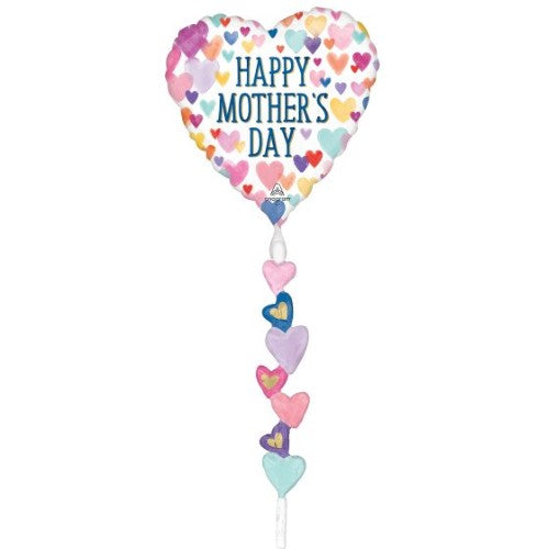 AirWalker Tail Happy Mother's Day Sprinkled Hearts