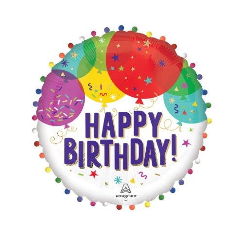 Jumbo XL Doo-Dads Birthday Balloons