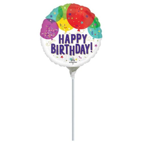 22cm Birthday Balloons