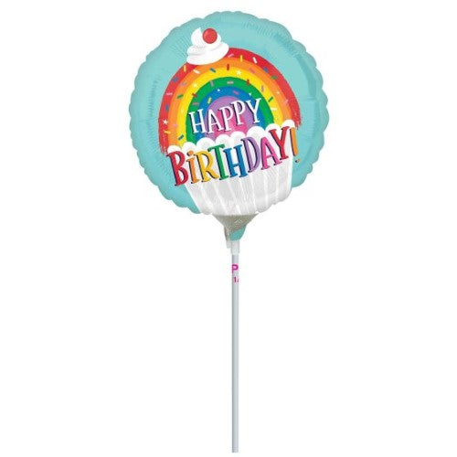22cm Rainbow Sprinkles Birthday