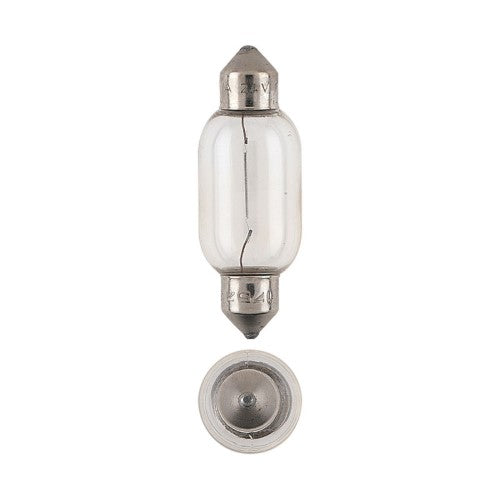 Festoon Globes - 24v 18w Sv8-5.8 (Box Of 10)