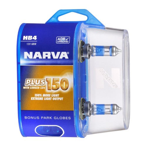 PLUS150 HB4 GLOBE 12V 51W TWIN PACK