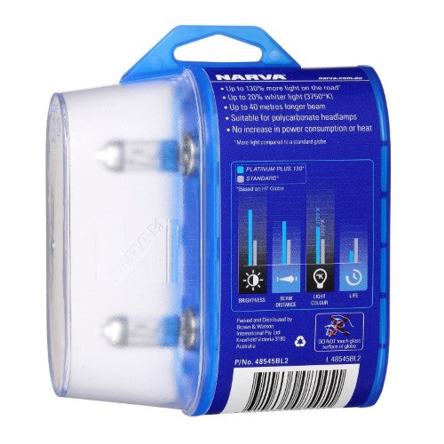 Narva - Platinum Plus 130 H7 12v 55w (48545BL2)