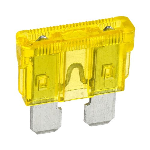 Standard Ats Blade Fuse - 20 Amp Yellow (Blister Pack Of 5)