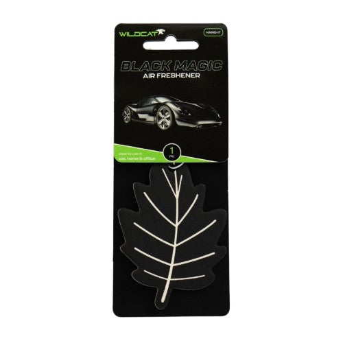 Air Freshener Leaf Black Magic