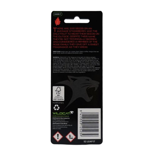 Air Freshener Leaf Strawberry