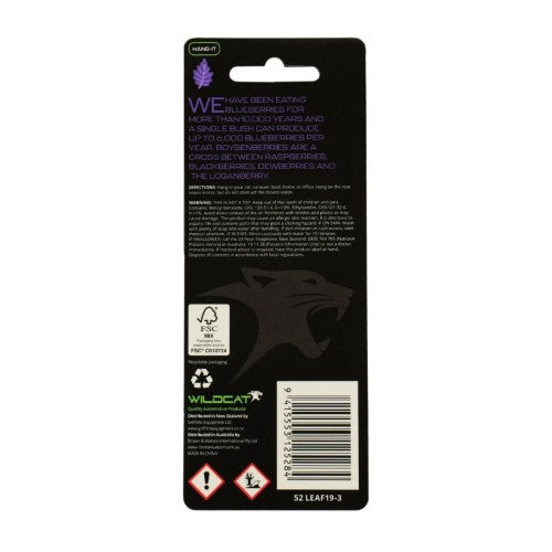 Air Freshener Leaf Wildberries Pk3
