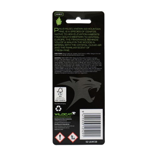 Air Freshener Leaf Mountain Pine