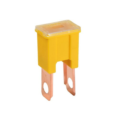 Male Plug In Fusible Link - 60 Amp Yellow (Box Of 10)