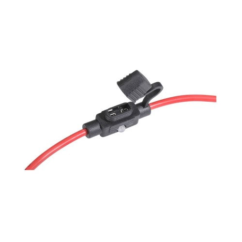 In-Line Mini Blade Fuse Holder With Waterproof Cap & L.E.D Indicator