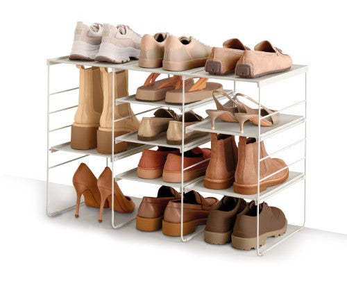Level Plus Adjustable Shoe Rack - Triple - Joseph Joseph