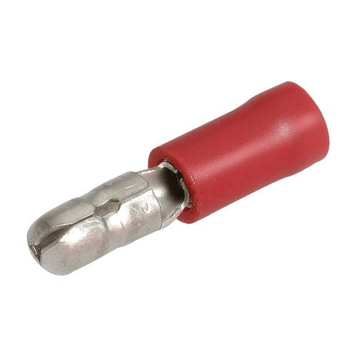 Narva - MALE BULLET TERMINAL RED 4mm PK14