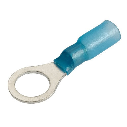 H/Shrink Ring Terminal Blue 8.4mm Pk20 - Narva