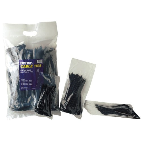 Narva - Cable Tie Bulk Pack 1000