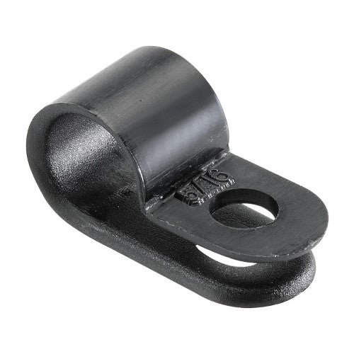 Narva - P Clips Blk Plast 7.9mm Id Pack of 100
