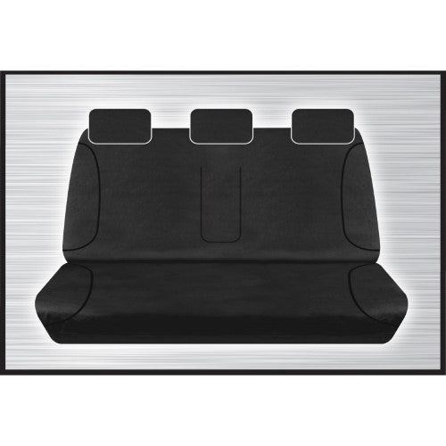 BLACK CANVAS REAR BENCH SEAT COVER - RANGER/BT50