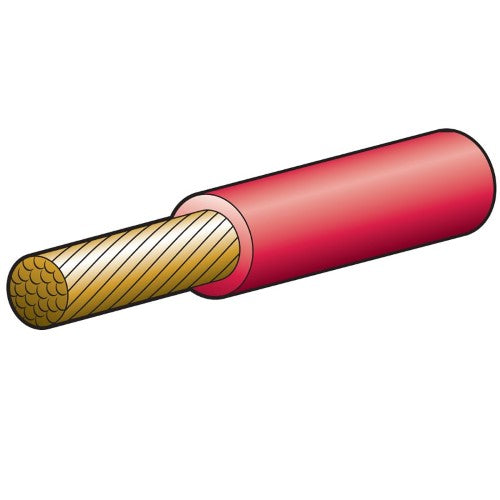 Narva - Battery Cable 100amp 100m Red