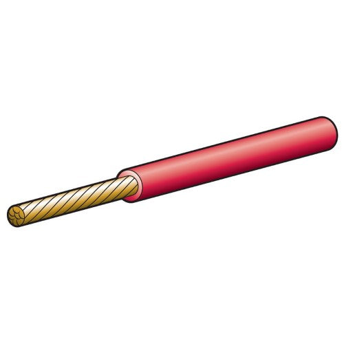 Narva - Cable Sgle 3mm 19amp 100m Red