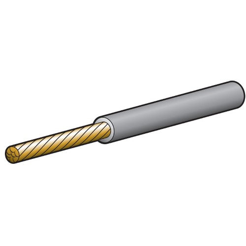 Narva - Cable Sgle 4mm 25amp 30m Grey