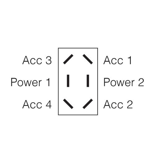 Narva - Switch Tgle H/D 25a Dpdt On/On