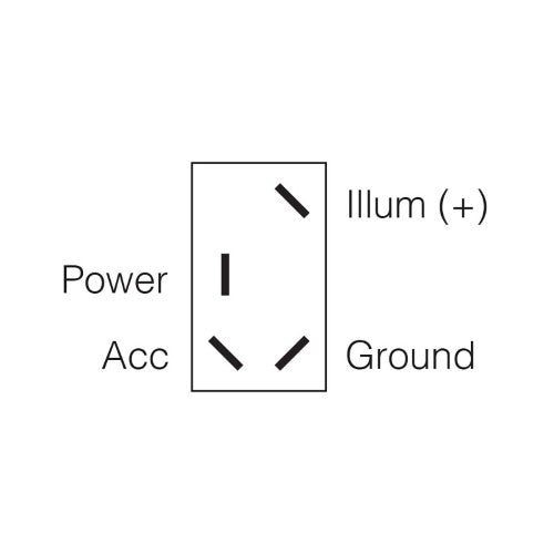 Narva - Switch Tgle 30amp Spst Illum L