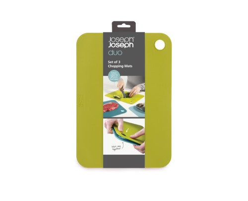 Set of 3 Chopping Mats - Joseph Joseph Duo