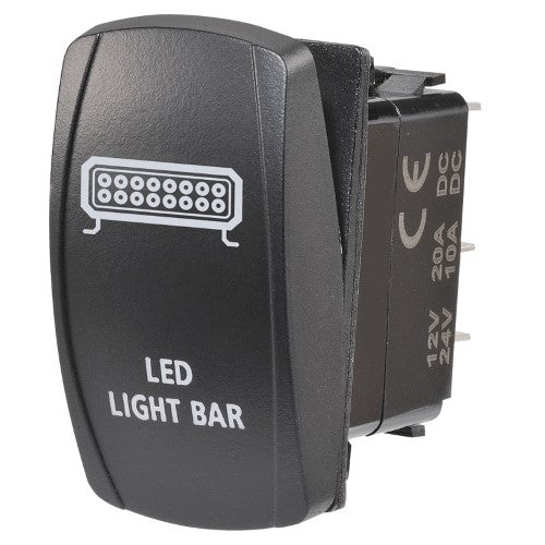 12 / 24v Off / On Led Illuminated Sealed Rocker Switch