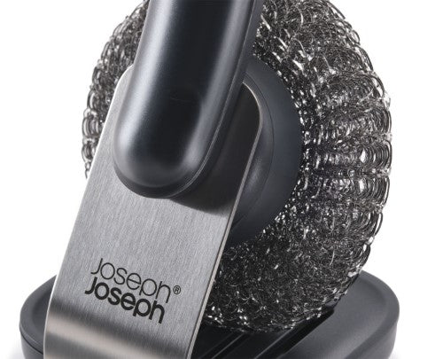 SinkTech Dish Brush with stainless-steel storage stand - Joseph Joseph