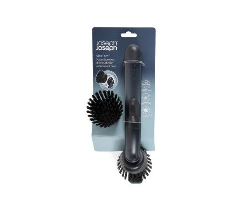 SinkTech Soap-dispensing dish brush with replacement head - Joseph Joseph