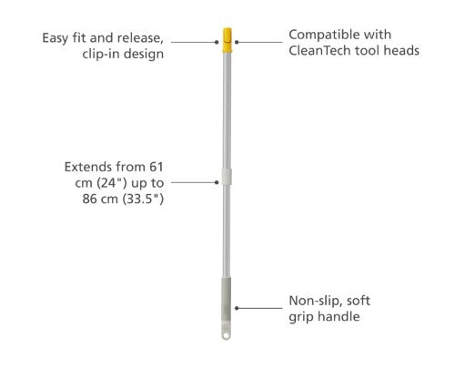 CleanTech Telescopic Extension Pole - Joseph Joseph