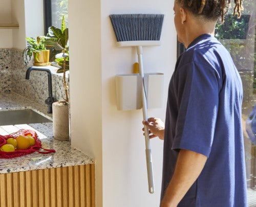 CleanTech Wall-Mounted Broom - Joseph Joseph