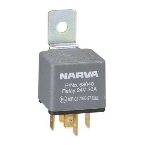 Narva - Relay 24v 5pin 30 Amp Diode