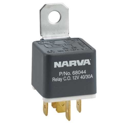 Narva - Relay 12v 5 Pin 40/30a Resistr