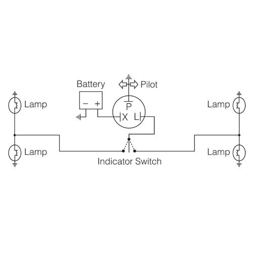 Narva - Flasher Electronic 24v 3 Pin